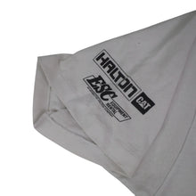 Load image into Gallery viewer, Vintage CAT Ironman Building The West Heavy Equipment Graphic T Shirt - XL