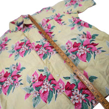 Load image into Gallery viewer, Vintage Polo Golf Ralph Lauren Linen Cotton Blend Floral Hawaiian Shirt - L