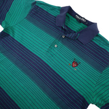 Load image into Gallery viewer, Vintage Polo Golf Ralph Lauren Crest Striped Polo Shirt - L