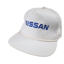Load image into Gallery viewer, Vintage Nissan Spellout Trucker Hat