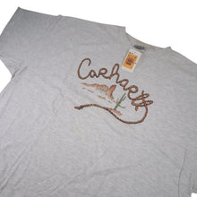 Load image into Gallery viewer, Vintage NWT Y2k Carhartt Western Rope Spellout Graphic T Shirt - XXL