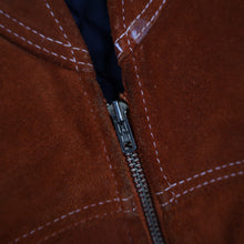 Load image into Gallery viewer, Vintage ABC for Kawasaki Suede Leather Riding Vest - L