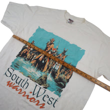 Load image into Gallery viewer, Vintage South West Warriors Graphic Native American Art T Shirt - L