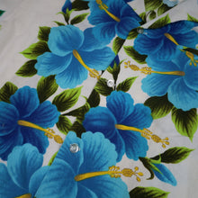 Load image into Gallery viewer, True Vintage Ui-Maikai Floral Bark Cloth Hawaiian Shirt - M
