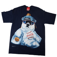 Load image into Gallery viewer, Vintage Coca Cola Polar Bear Graphic T Shirt - L