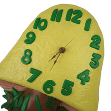 Load image into Gallery viewer, Vintage MCM 70s Arnels Ceramic Mushroom Clock - OS