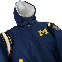 Load image into Gallery viewer, Vintage Pro Player University of Michigan Reversible Puffer Jacket