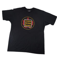 Load image into Gallery viewer, Vintage Canadian National Railways Graphic T Shirt - XL