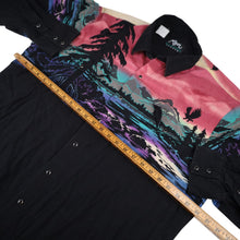 Load image into Gallery viewer, Vintage Ropers Pastel Nature Scene Button Up Western Shirt - XL