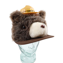 Load image into Gallery viewer, Vintage Smokey Bear Plush Mesh Trucker Hat - OS