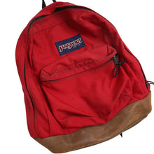 Load image into Gallery viewer, Vintage JanSport USA Made Leather Bottom Backpack - OS