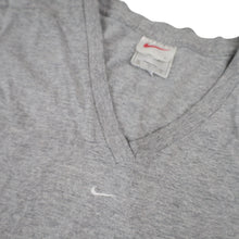Load image into Gallery viewer, Vintage 90s Nike Mini Swoosh V Neck T Shirt - L