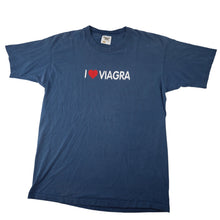 Load image into Gallery viewer, Vintage I Love Viagra Graphic T Shirt - L