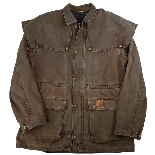 Vintage Carhartt Heavy Canvas Duster Jacket - XL