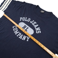Load image into Gallery viewer, Vintage Y2k Polo Jeans Co Ralph Lauren All Sewn Spellout T Shirt - L