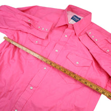 Load image into Gallery viewer, Vintage Wrangler Pearl Snap Western Shirt - XLT