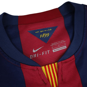 Nike F.C.B Barcelona Lionel Messi Home Soccer Jersey - M