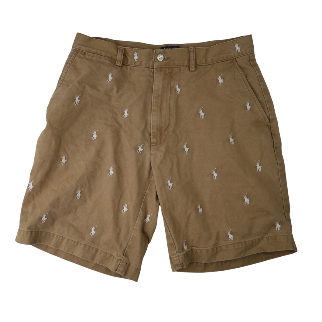 Polo Ralph Lauren Allover Pony Logo Casual Short - 32