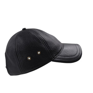 Vintage Stetson Peyton Leather Baseball Cap - OS