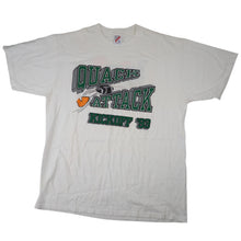 Load image into Gallery viewer, Vintage 1993 University of Oregon Ducks Quack Attack Kickoff Front/back T Shirt - XL