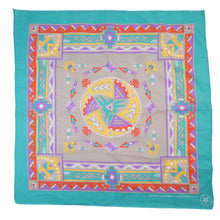 Load image into Gallery viewer, Vintage Wamcraft Allover Southwestern Aztec Design Bandana - 21&quot;