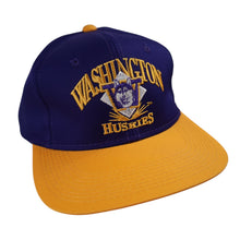 Load image into Gallery viewer, Vintage University of Washington Huskies Snapback Hat  - OS