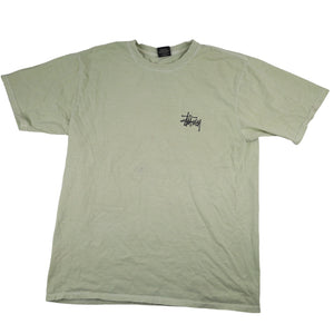 Vintage Stussy Spellout Graphic T Shirt - M