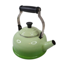 Load image into Gallery viewer, Le Creuset Kiwi Green Ombre Kettle.