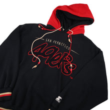 Load image into Gallery viewer, Vintage 90s Starter San Francisco 49ers Double Hood Hoodie - L