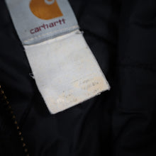 Load image into Gallery viewer, Vintage Carhartt Spellout Canvas Quilted Work Jacket - L