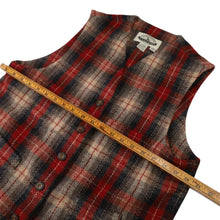 Load image into Gallery viewer, Vintage Eddie Bauer Legends Shadow Plaid Wool Vest - L