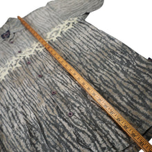 Load image into Gallery viewer, Vintage Y2k Baja Banana Tribal Allover Print Button Up Shirt - M