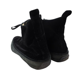 Hope For Men Italian Leather Crushed Velvet Sneakers - M12