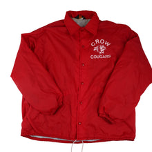 Load image into Gallery viewer, Vintage Playjac Crow Cougars Highschool Light Jacket - XL