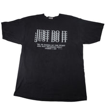 Load image into Gallery viewer, Vintage Just Do It James 1:22 Bible Verse Graphic T Shirt - XL