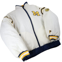 Load image into Gallery viewer, Vintage Pro Player University of Michigan Reversible Puffer Jacket