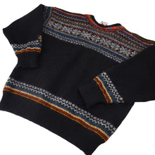 Load image into Gallery viewer, Vintage Dale of Norway Snowflake Design Clasp Sweater - WMNS L