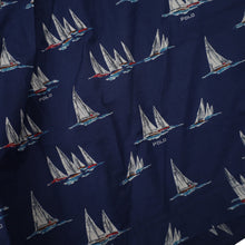Load image into Gallery viewer, Vintage Polo Ralph Lauren Allover Ship Print Swim Trunks - L