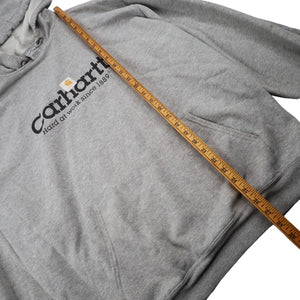 Vintage Carhartt Classic Spellout Hoodie - L