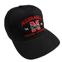 Load image into Gallery viewer, Vintage 90s Nebraska Huskers National Champions Snapback Hat - OS