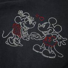 Load image into Gallery viewer, Vintage Disney Mickey and Minnie Mouse Rhinestone Sweatshirt - WMNS M