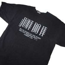 Load image into Gallery viewer, Vintage Just Do It James 1:22 Bible Verse Graphic T Shirt - XL