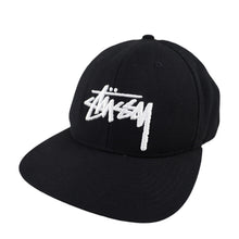 Load image into Gallery viewer, Vintage Stussy Embroidered Spellout Snapback Hat - OS