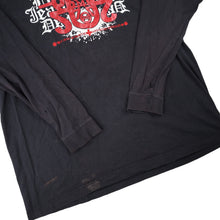 Load image into Gallery viewer, Vintage Y2k Marithe + Francois Girbaud Graffiti Spellout Long Sleeve Shirt - L