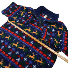 Load image into Gallery viewer, Vintage L.L.Bean Christmas Reindeer "Peace on Earht" Sweater - WMNS XL
