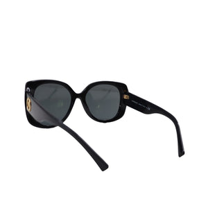 Versace 4387 Oversized Catseye Medusa Head Sun Glasses - OS