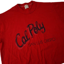 Load image into Gallery viewer, True Vintage Sportswear Cal Poly San Luis Obispo Crop Top Tee - WMNS M