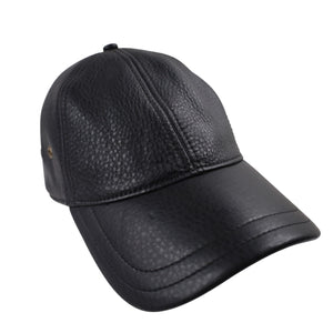 Vintage Stetson Peyton Leather Baseball Cap - OS