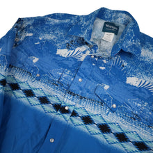 Load image into Gallery viewer, Vintage Wrangler Aztec Eagle Print Western Button Up Shirt - L