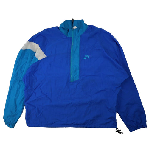 Vintage 90s Nike Aqua Berry Colorblock Windbreaker - L